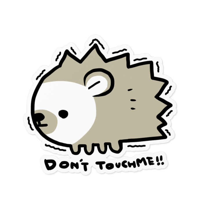 ステッカー - 100 x 100 (mm)