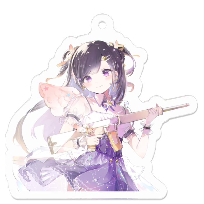 アクリルキーホルダー - 50 x 50 (mm)