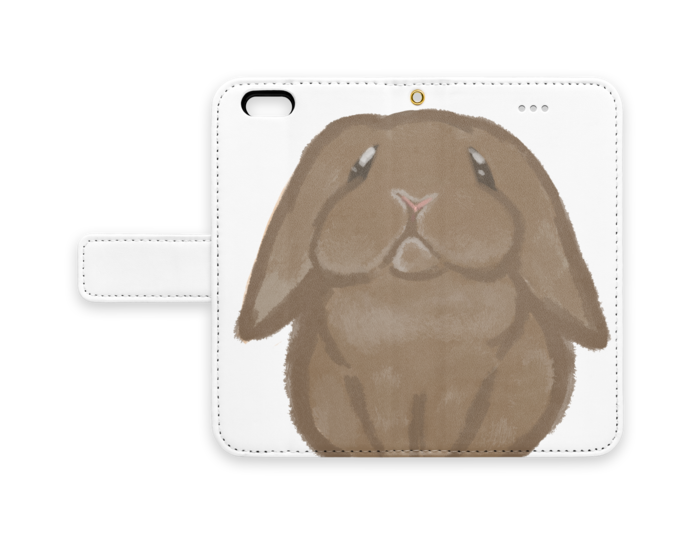 手帳型iPhoneケース - iPhone6 - ストラップ穴 あり