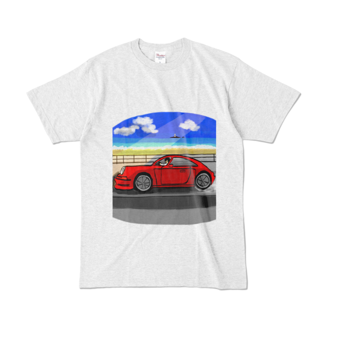 カラーTシャツ - L - アッシュ (淡色)