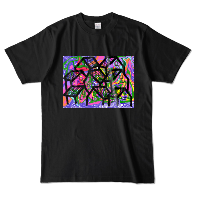 カラーTシャツ - L - ブラック (濃色)