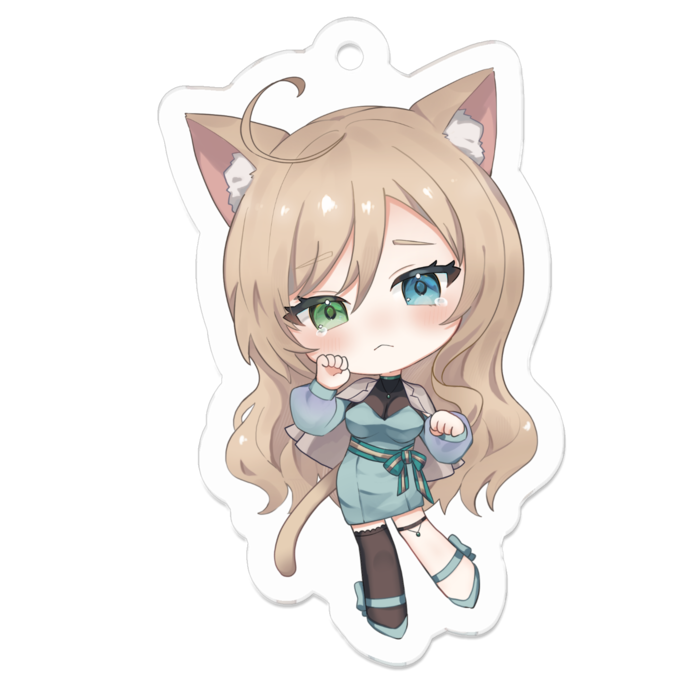 アクリルキーホルダー - 50 x 50 (mm)