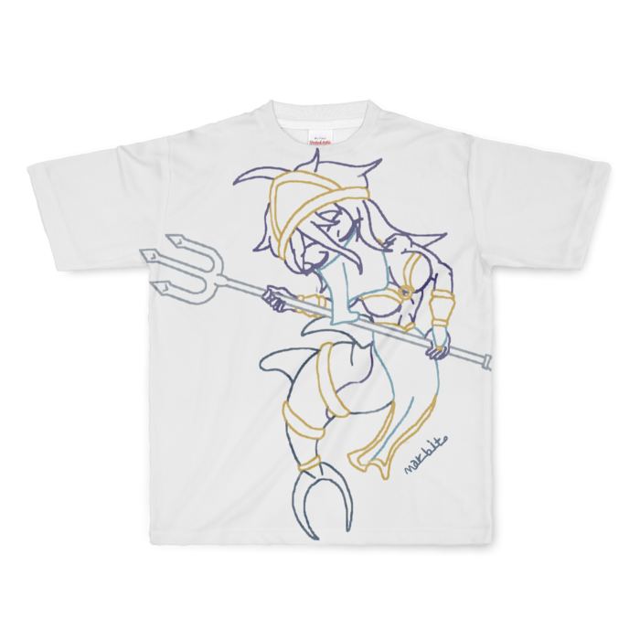 フルグラフィックTシャツ - L - 正面印刷のみ