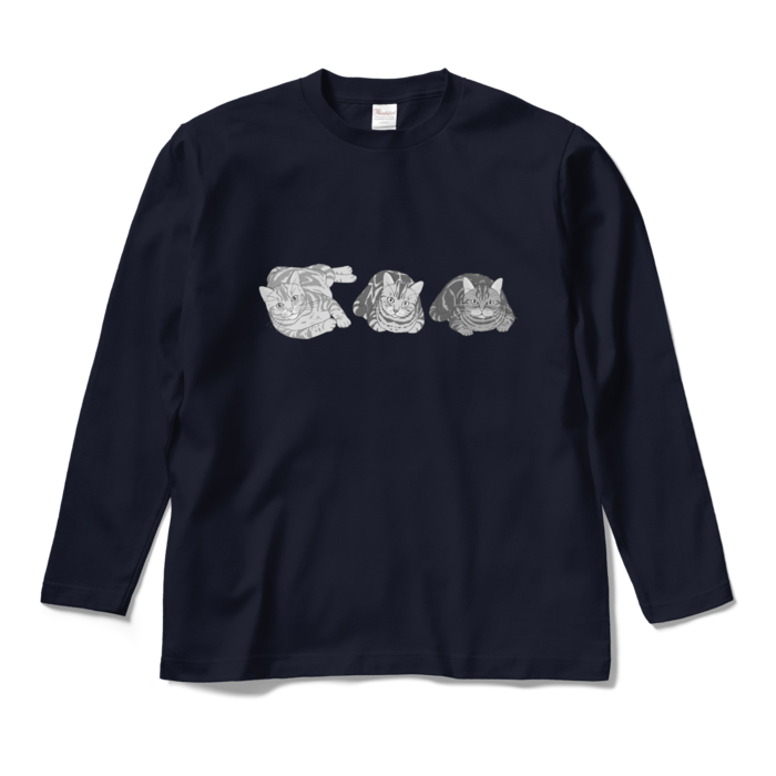 ロングスリーブTシャツ - M - ネイビー