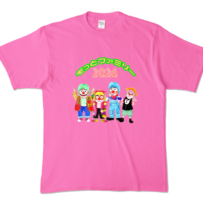 カラーTシャツ - XL - ピンク (濃色)