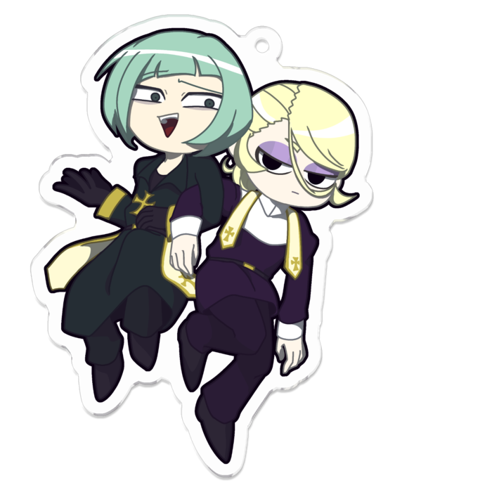 アクリルキーホルダー - 70 x 70 (mm)