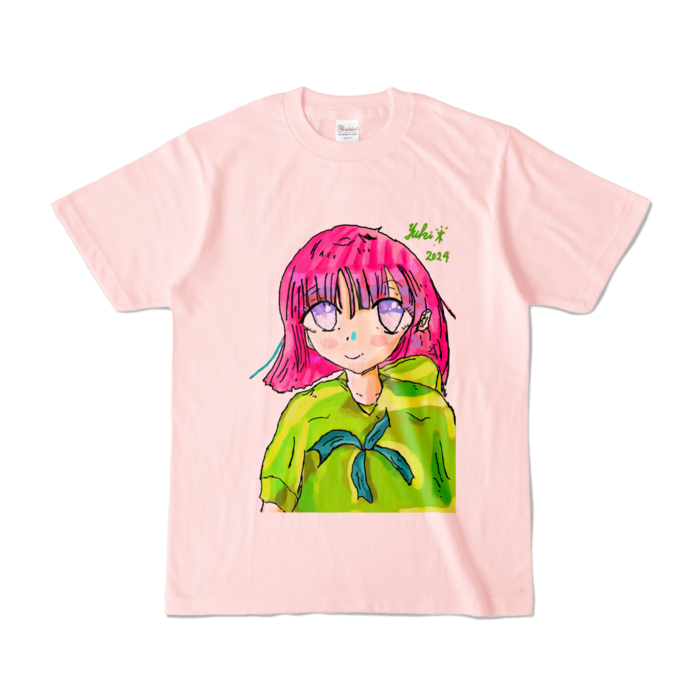 カラーTシャツ - S - ライトピンク (淡色)