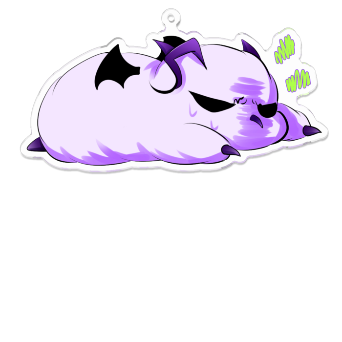 アクリルキーホルダー - 100 x 100 (mm)