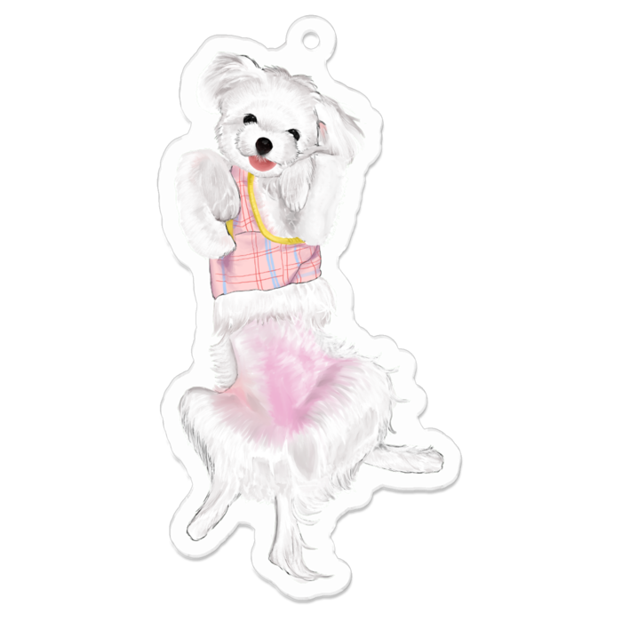 アクリルキーホルダー - 70 x 70 (mm)