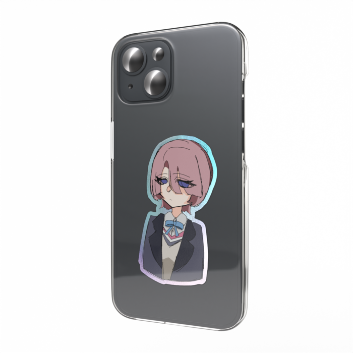 オーロラスマホステッカー - 縦