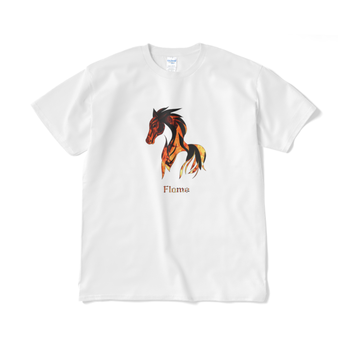 flame　Tシャツ（短納期） - XL - ホワイト