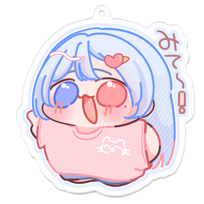 アクリルキーホルダー - 70 x 70 (mm)