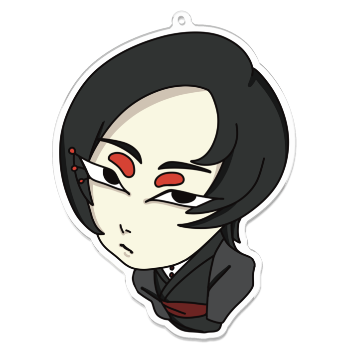 【まーくん】アクリルキーホルダー - 100 x 100 (mm)