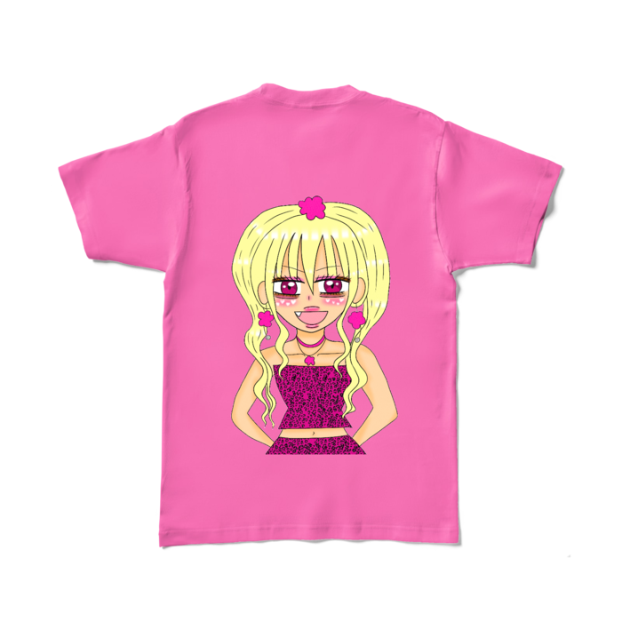 カラーTシャツ - L - ピンク (濃色)