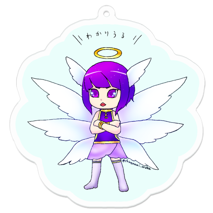 アクリルキーホルダー - 70 x 70 (mm)