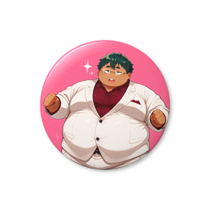 【缶バッジ(バリュー)】緑野さんA 76mm