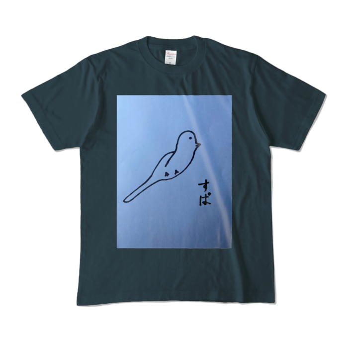 カラーTシャツ - M - デニム (濃色)