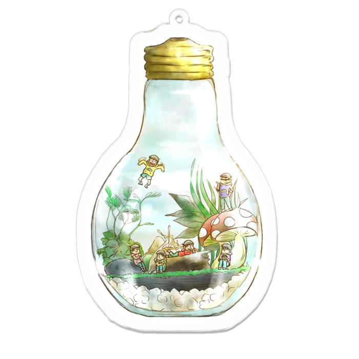 アクリルキーホルダー - 100 x 100 (mm)