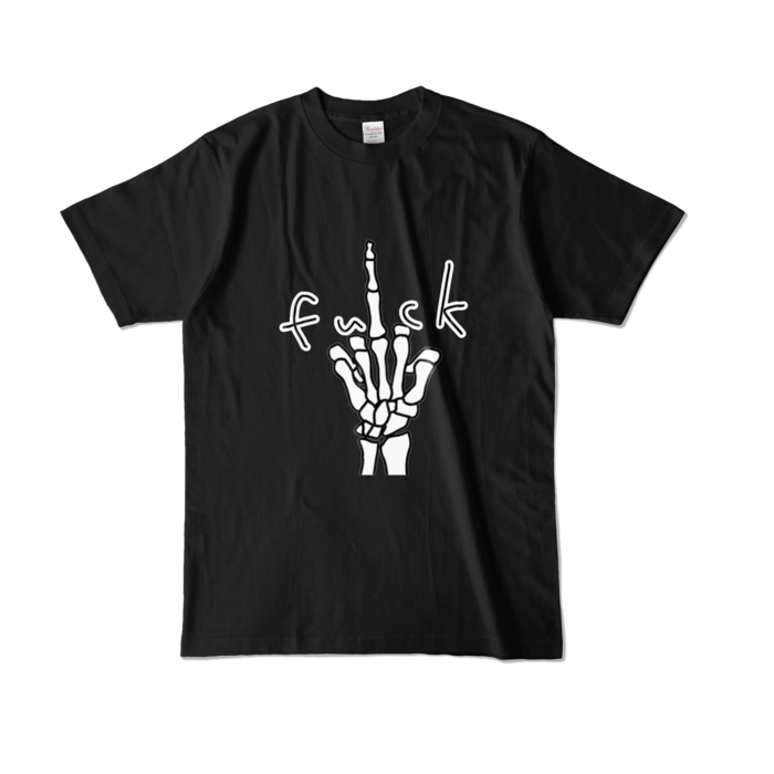 カラーTシャツ - L - ブラック (濃色)