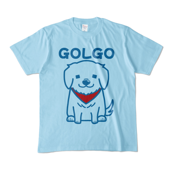 カラーTシャツ - M - ライトブルー (淡色)