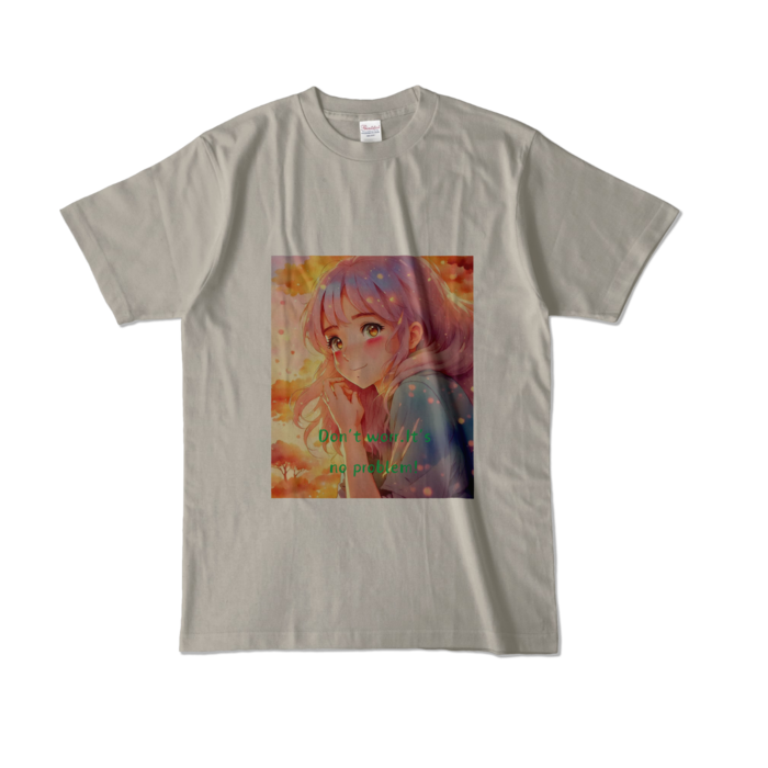 カラーTシャツ - L - シルバーグレー (淡色)