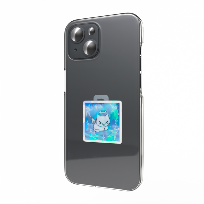 ホログラムスマホステッカー - 縦