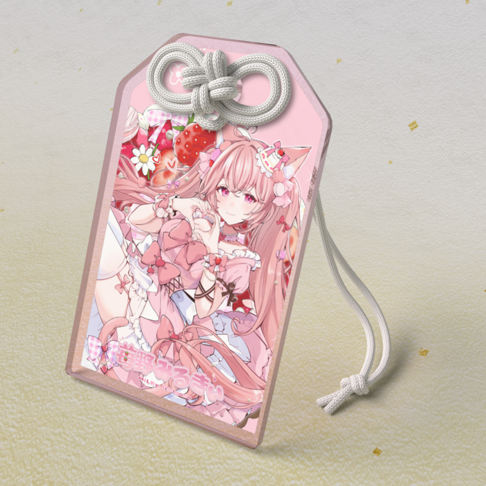 アクリルお守り - 50 × 80mm