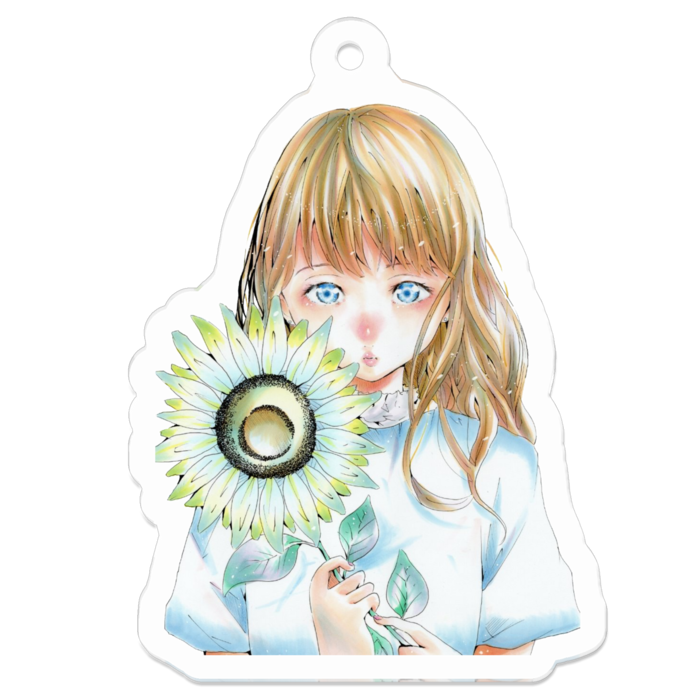 オリジナル 向日葵と少女 Ogatro Booth