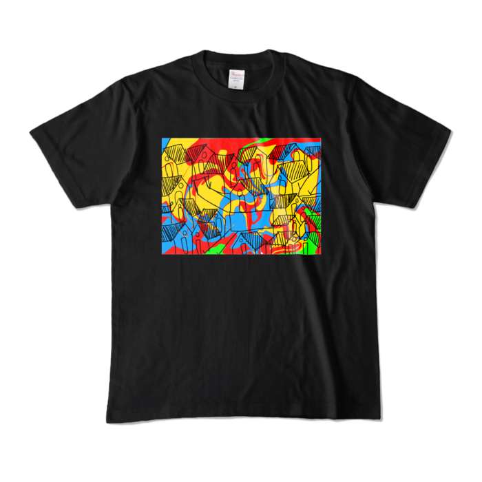 カラーTシャツ - M - ブラック (濃色)