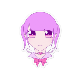 ゆめかわちゃん ステッカー Cross Booth