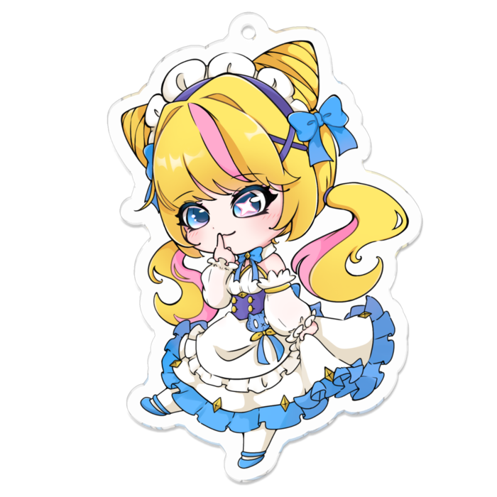 アクリルキーホルダー - 70 x 70 (mm)