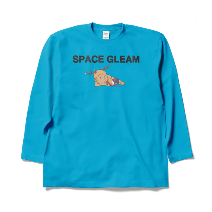 ロングスリーブTシャツ - XL - ターコイズ