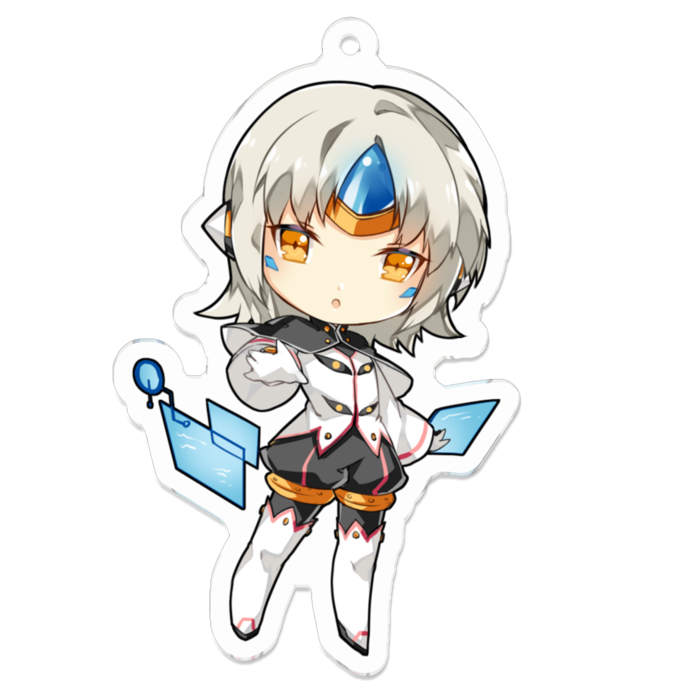 アクリルキーホルダー - 70 x 70 (mm)