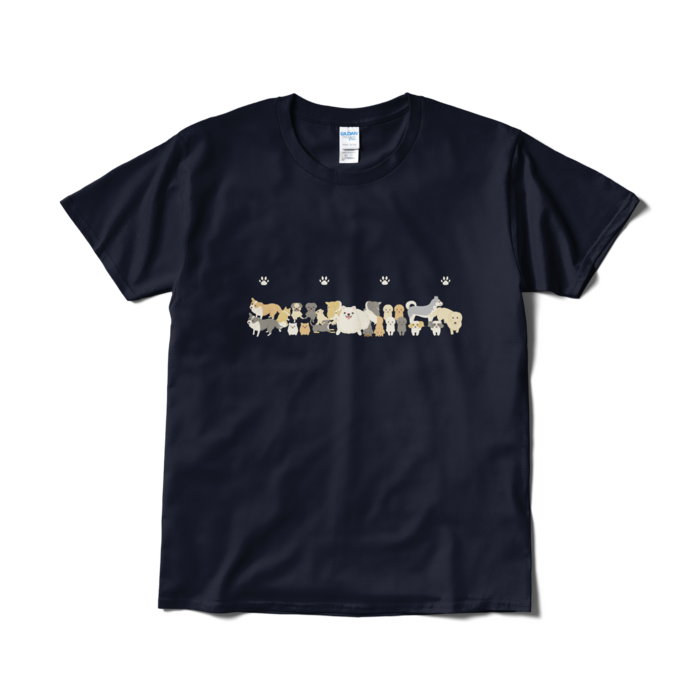 Tシャツ短納期　紺　L