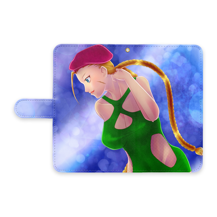 手帳型Androidケース - L - ストラップ穴 あり