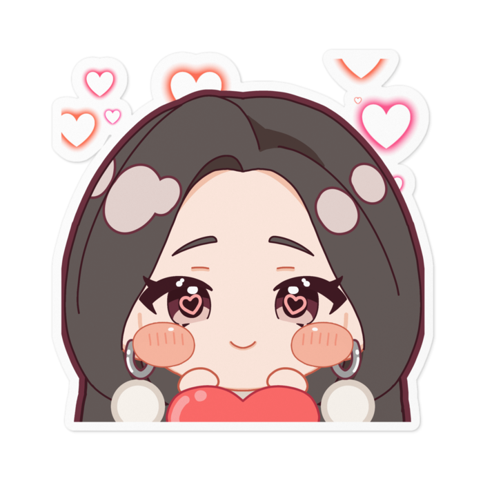 ステッカー - 100 x 100 (mm)