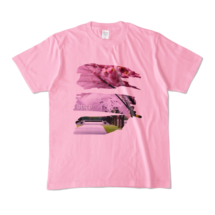 カラーTシャツ - M - ピーチ (淡色)