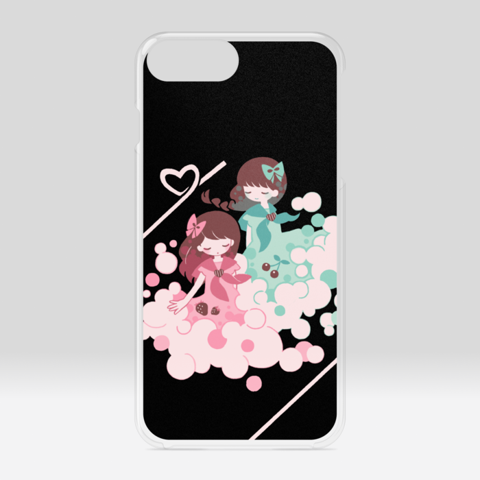 クリアiPhoneケース - iPhone 6 Plus / 7 Plus / 8 Plus