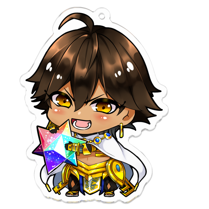 アクリルキーホルダー - 70 x 70 (mm)