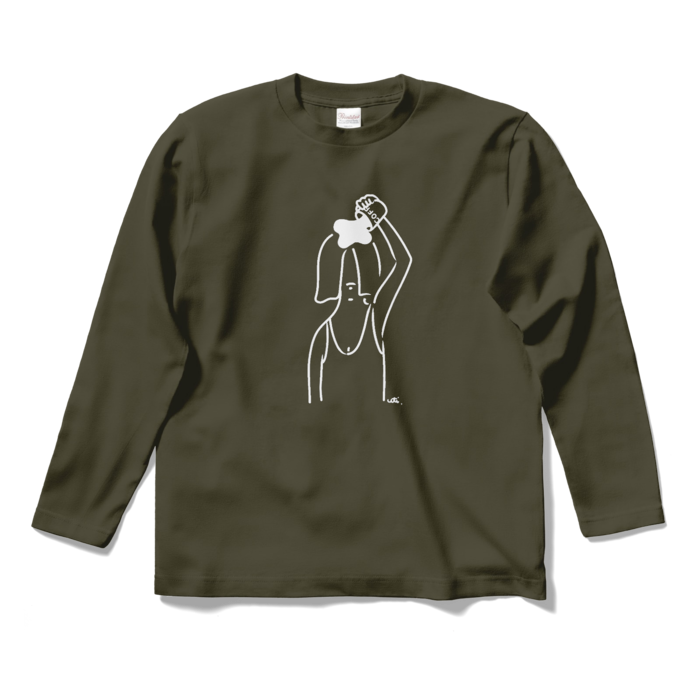 ロングスリーブTシャツ - S - アーミーグリーン