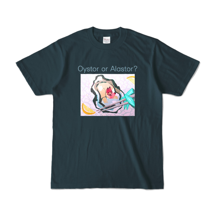 カラーTシャツ - S - デニム (濃色)