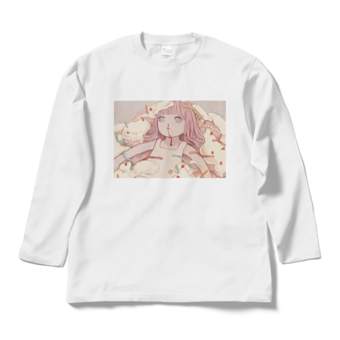 ロングスリーブTシャツ - L - ホワイト