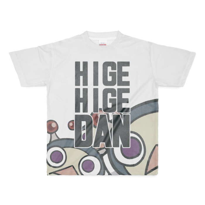 フルグラフィックTシャツ - M - 正面印刷のみ