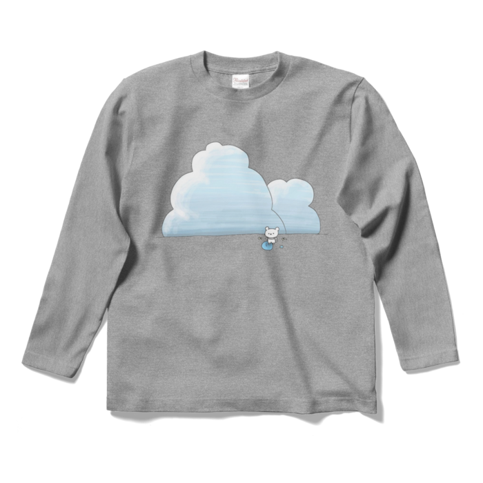 ロングスリーブTシャツ - S - 杢グレー