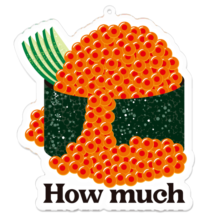 アクリルキーホルダー - 100 x 100 (mm)