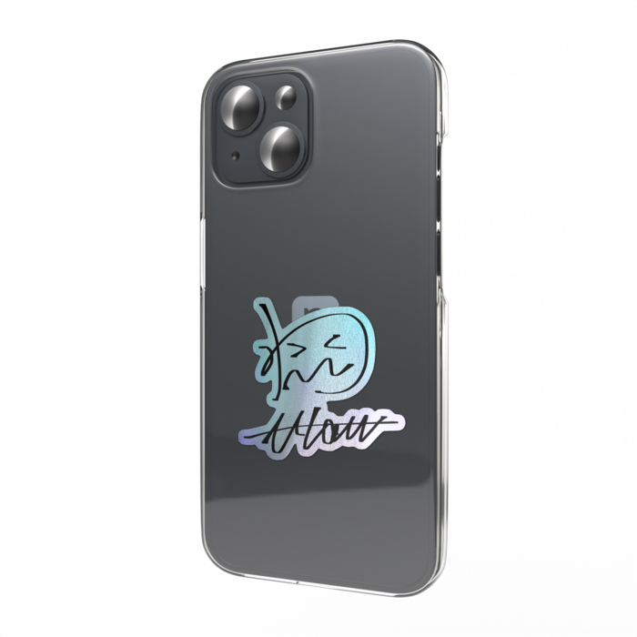 オーロラスマホステッカー - 縦