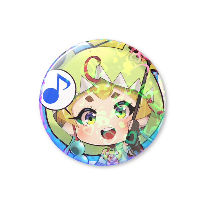 ホログラム缶バッジ - 25mm(1)