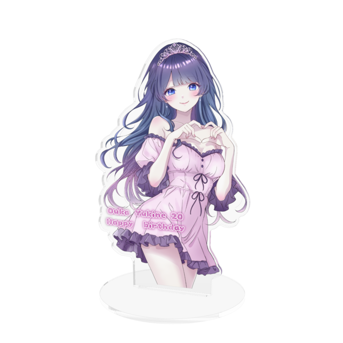 アクリルフィギュア - 160x160mm