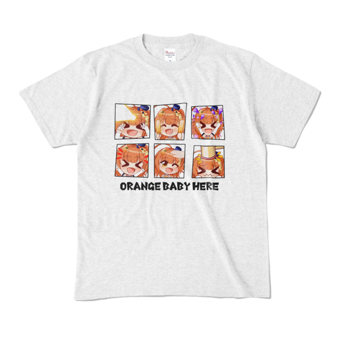 カラーTシャツ - M - アッシュ (淡色)