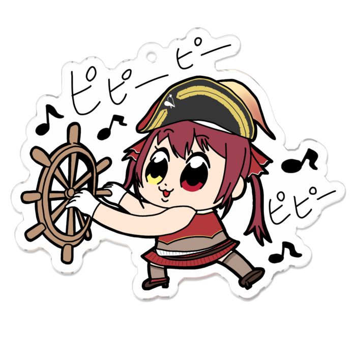 アクリルキーホルダー - 70 x 70 (mm)